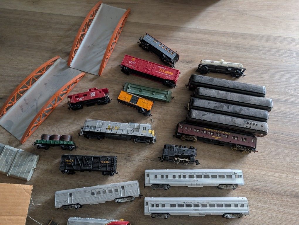 Box Of 1970s Trains