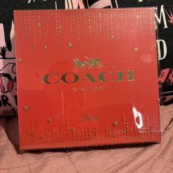NIB Coach Love Full Size Fragrance Gift Set 