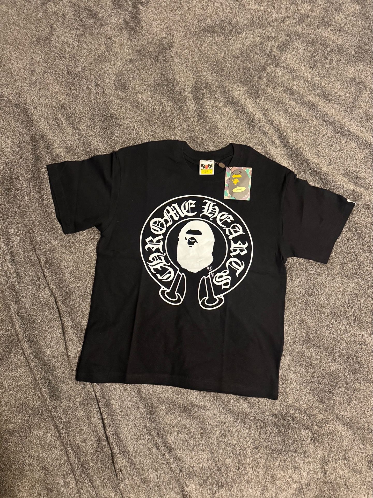 Bape Shirt Chrome Heart