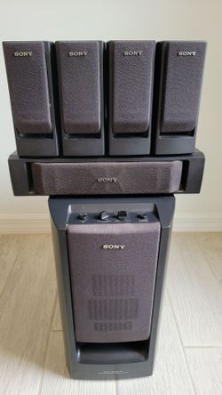 Sony 5.1 Home Theater Speaker System - SA-W303 Subwoofer, SS-CN130 Center, 4x SS-V130 Satellites