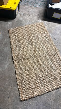 Woven door mats