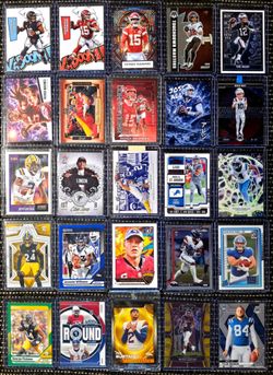 Brady, MaHomes, Caleb, Allen, Maye & more- NFL Card Lot