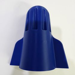 6.25" Tall Blue 3D Printed Wire Nut