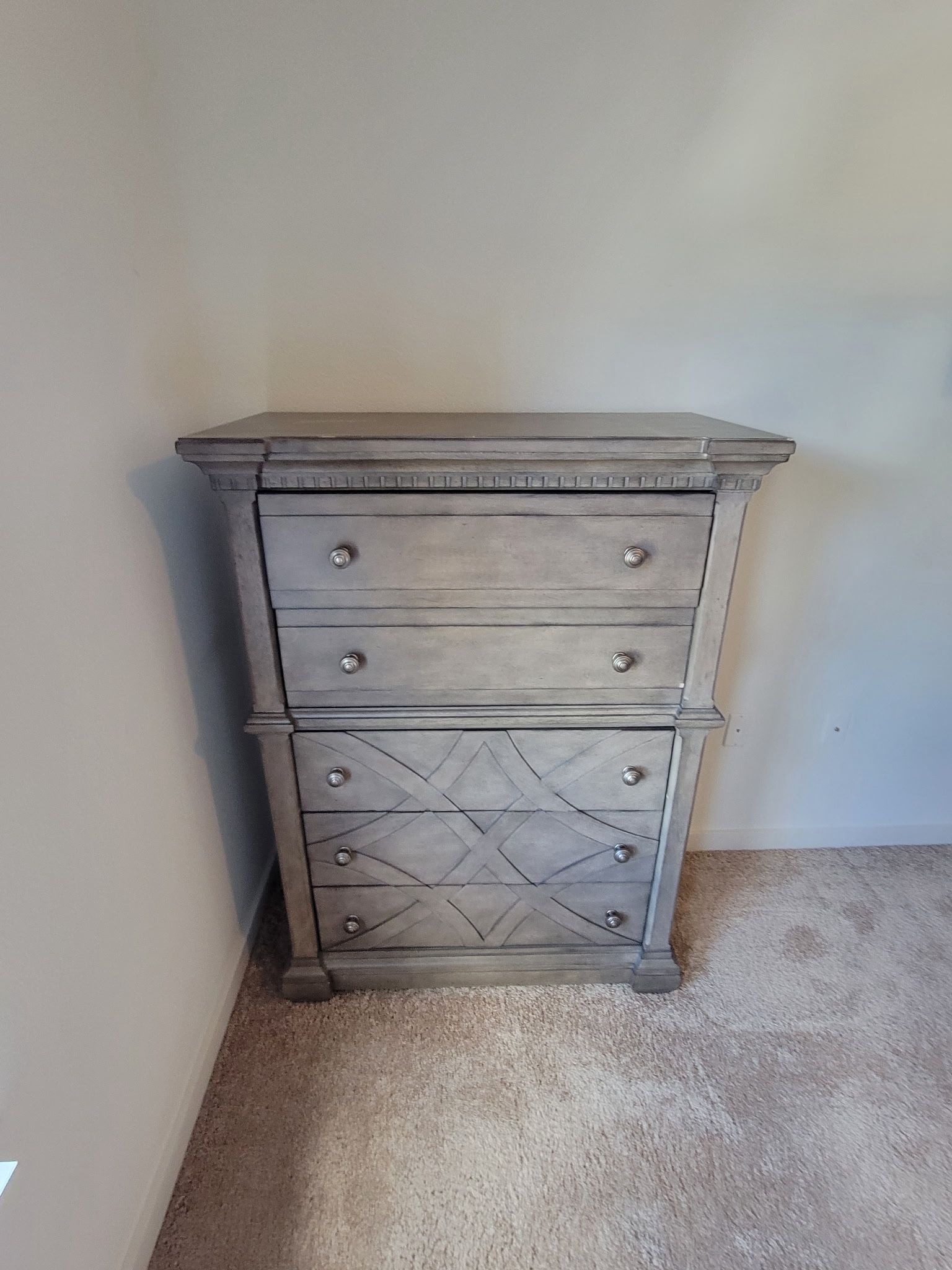 Dresser And shelving Unit 