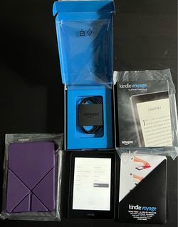Amazon Kindle Voyage 7th Gen NM460GZ 4GB Black with FREE Origami Cover!