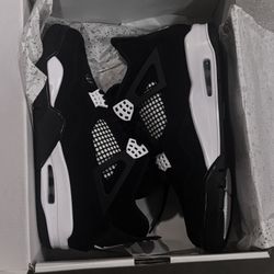 JORDAN 4 white Thunder 