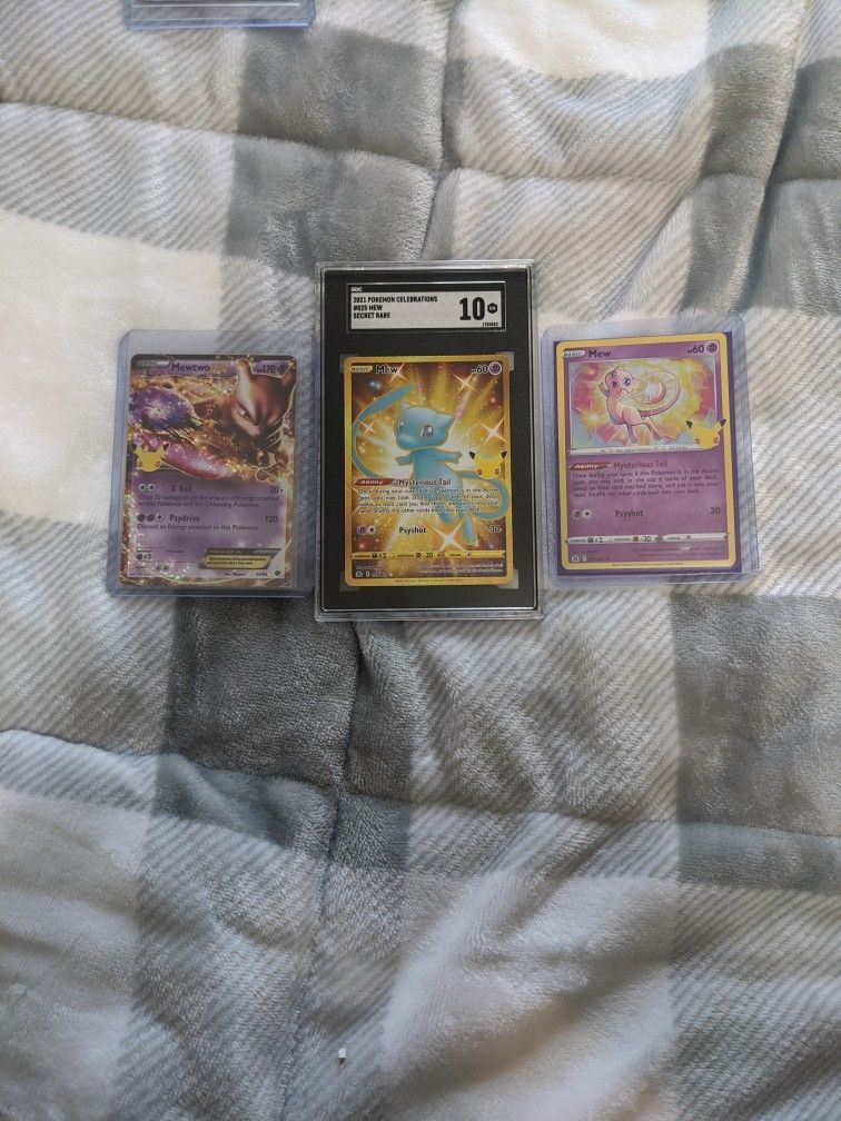 Pokemon Celebrations 25th Anniversary Mew Gold Card for Sale in Seattle, WA  - OfferUp