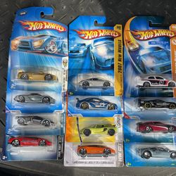 Hot Wheels Lot Of 12 JDM Euro Porsche Exotic 