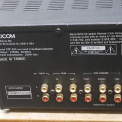 Adcom GSP-560 Home Theatre Amplifier Processor.  200 watt max  used