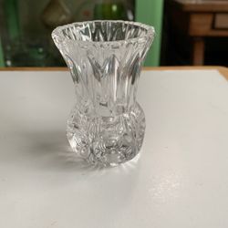 Vintage Clear Glass Toothpick Holder