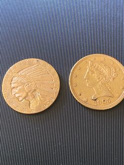 5 dollars gold coins