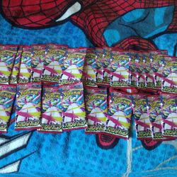 30 Pokemon cards unopened five in each pack