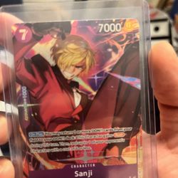 One Piece TCG Sanji OP09-065 SR Alt Art English