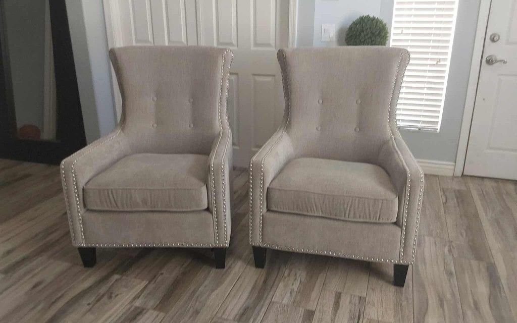 Two Beautiful Accent Chairs