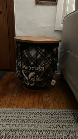 Side Table With Storage