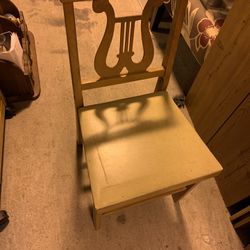 Vintage Folding Harp Chair