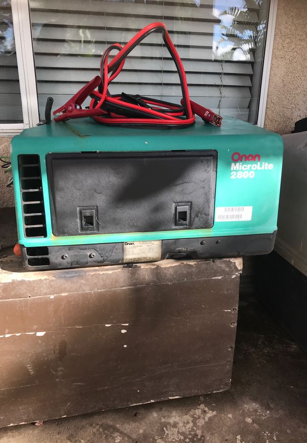 Onan microlite 2800 generator rv for Sale in San Diego, CA OfferUp