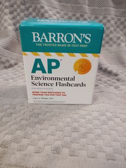 Barron's AP Environmental Science Flashcards Fourth Edition