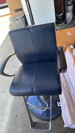 Blue Barber/Salon chair.