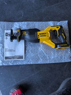 DeWalt reciprocating saw, brand new