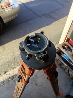 Topcon Survey Tripod with Pentax Tribrach