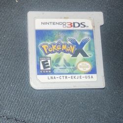 Pokémon X Nintendo 3DS Game 
