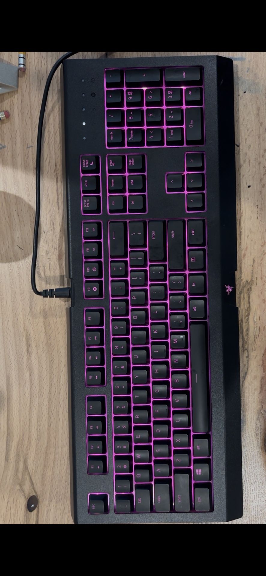 GAMING KEYBOARD RAZOR BRAND
