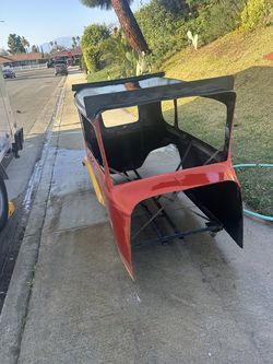 Midget vintage fiberglass body possibly Ford Chevy