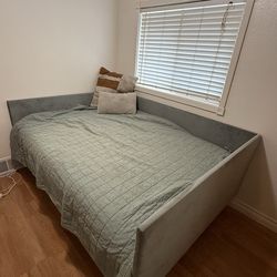 Full Size Day Bed frame & mattress