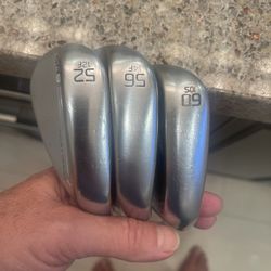 Titleist SM9 Vokey Chrome Wedge Set Golf Clubs