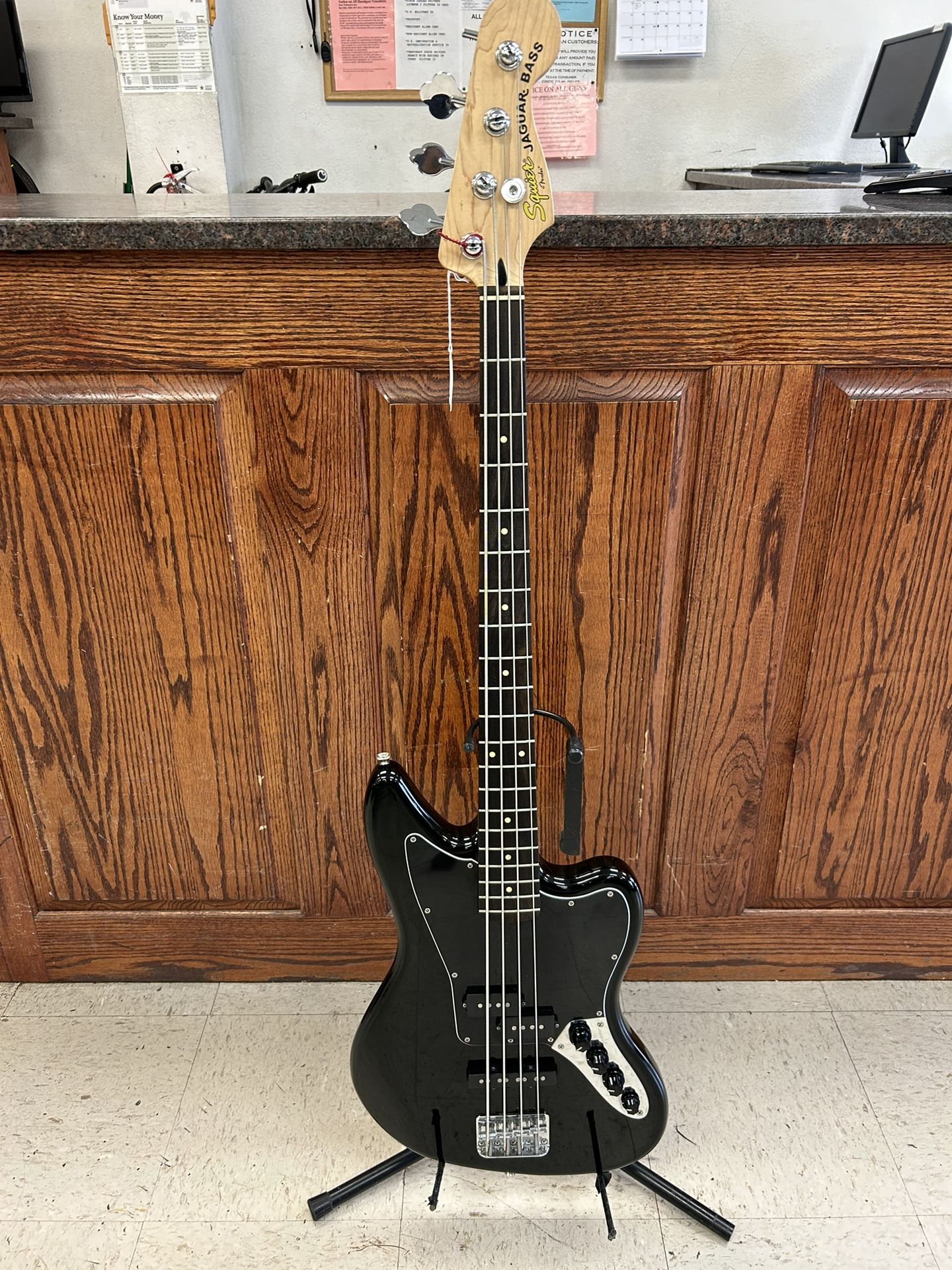Fender Squier Jaguar Bass Guitar