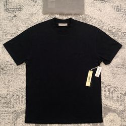 Essentials Black Stretch Limo Tee (SS22)