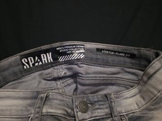 Men  Spark Stacked Jeans Size 30 38