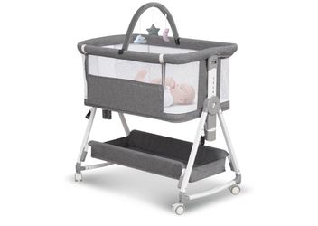 Gray Baby Bassinet - Used