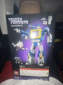 Transformers soundwave lego set