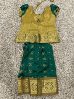 Kids Indian Dress For Girls Age 5-6y