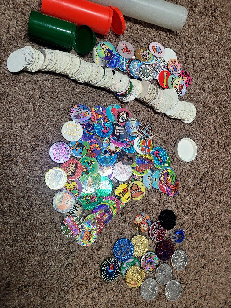 Vintage POG game Collection And Slammers