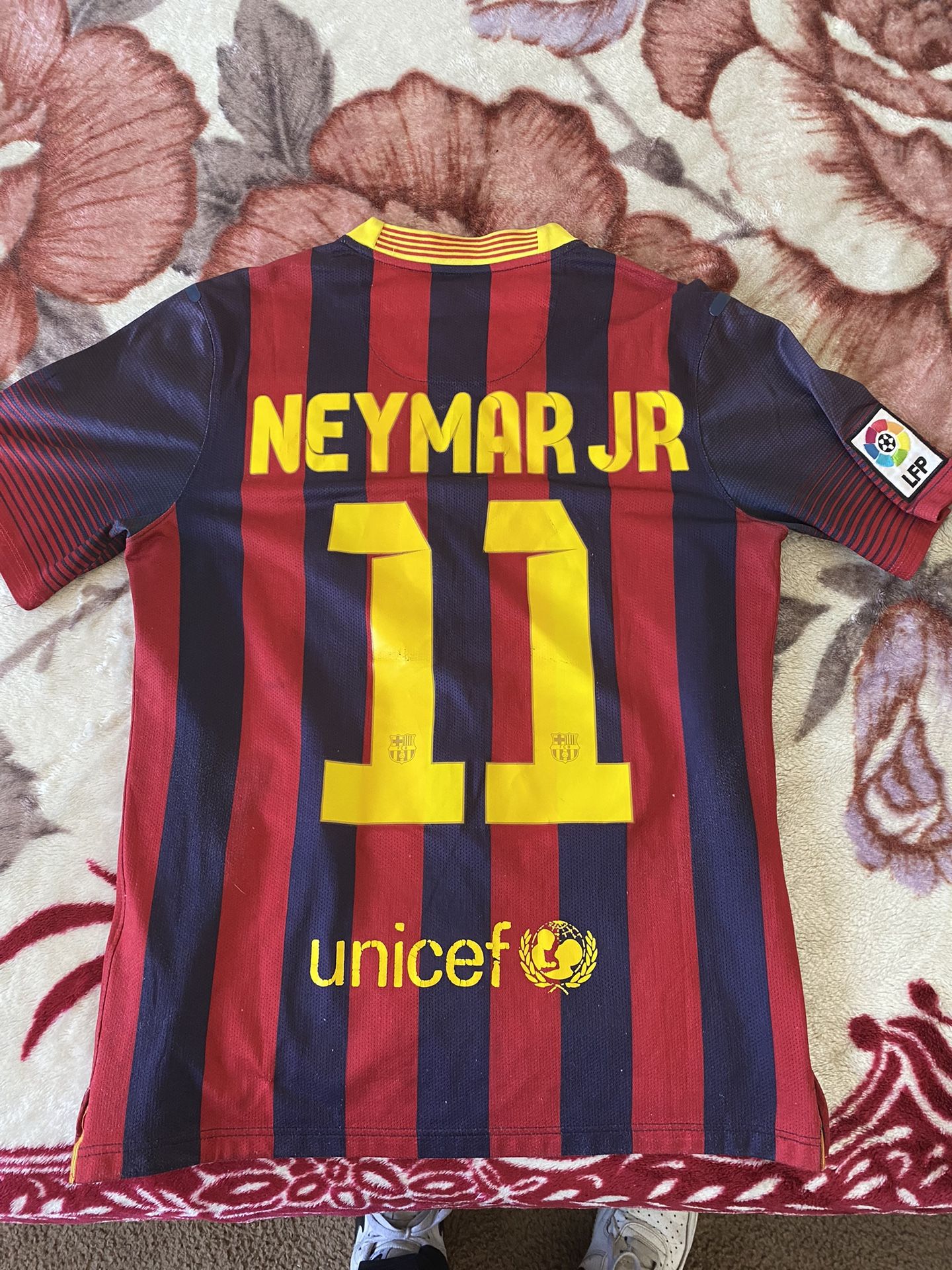 Neymar Jr Fc Barcelona 2013 Home Jersey