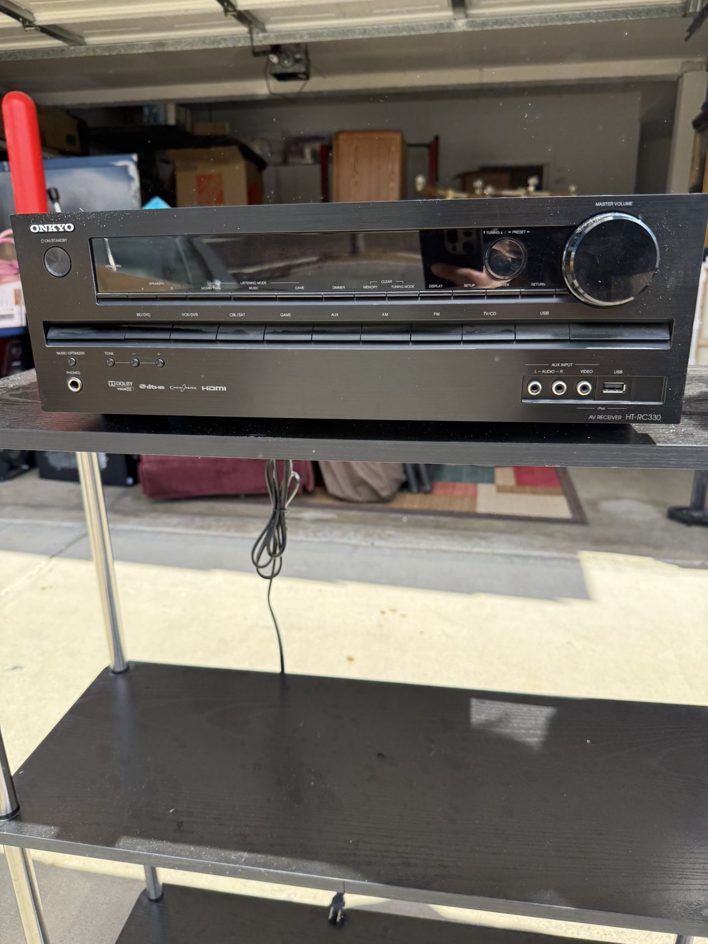 ONKYO HT-RC330 Home Theater AV Receiver 5.1 HDMI - Tested And Working