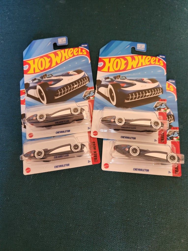 Hot Wheels Chevroletor 2025 Treasure Hunt Th Series LOT OF 4
