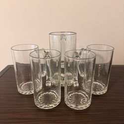 Glass Steins