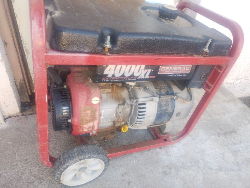 generac 4000xl portable generator.