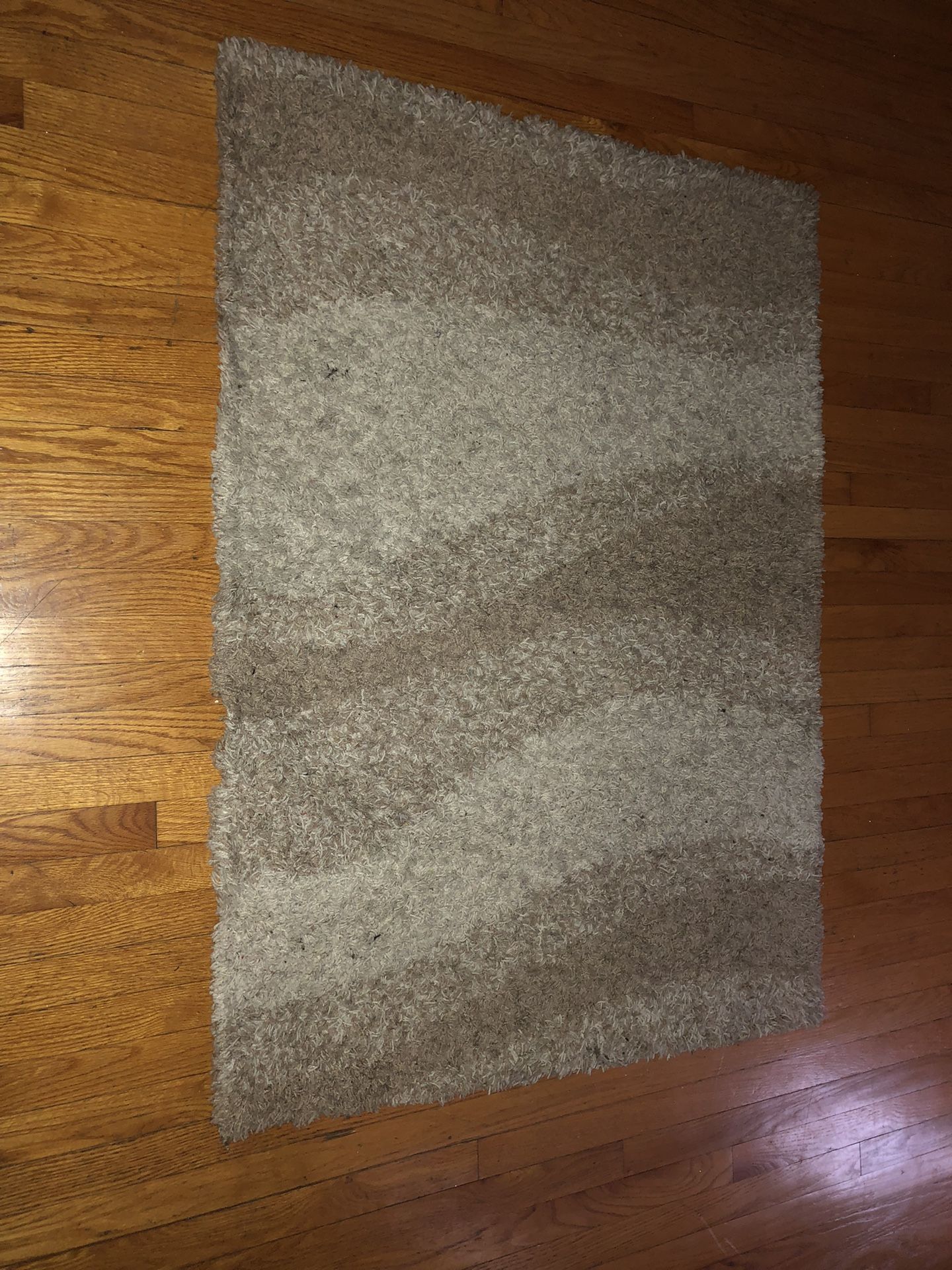 Tan And Cream Area Rug