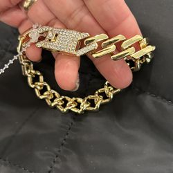 gold plated bracelet