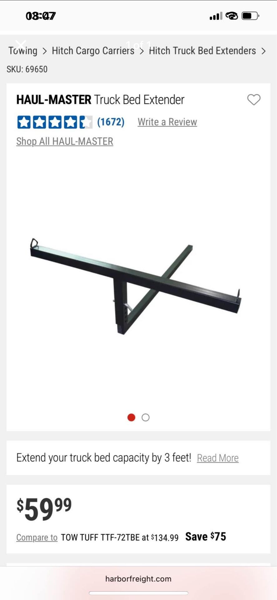 Truck Bed Extender