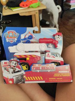 PAW Patrol Marshall Rescue Fire Engine