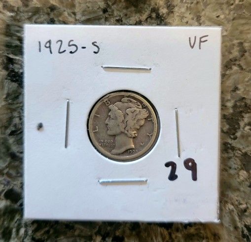 Rare 1925 dime