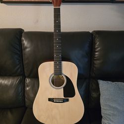 Squier by fender acoustic guitar
