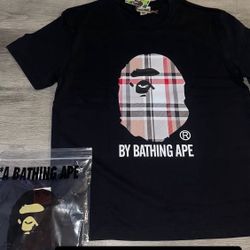 Burrbwry Black Bape Size Small-Medium And Large 