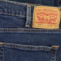 Levi's For MEN'S SIZE 40 X 30 Only Wore One Time Excellent Condition 